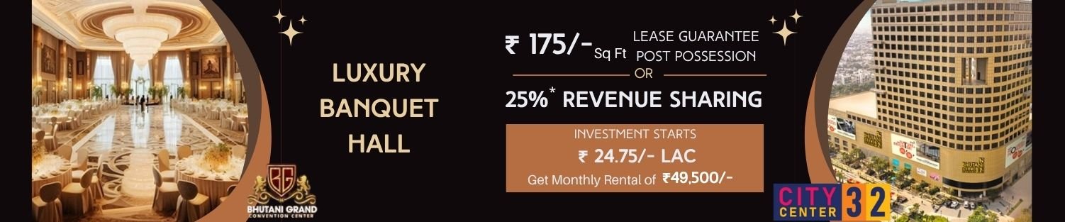 Banquet Hall Space at Sector 32 Noida