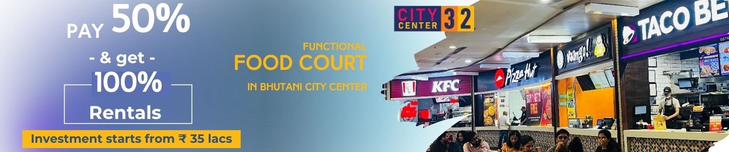 food court spaces at Bhutani City Center 32