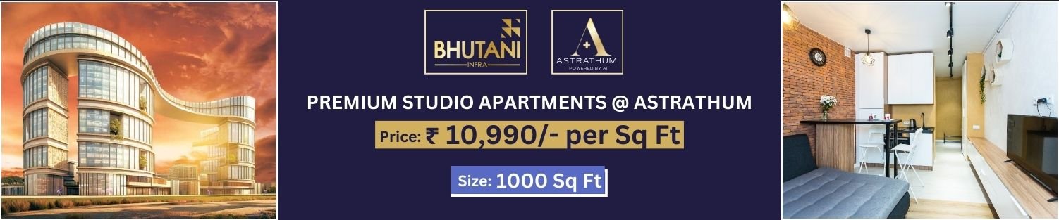 Astrathum Bhutani Studio Apartment